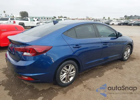 2019 Hyundai Elantra Sel from USA, damaged, VIN 5NPD84LF7KH441874
